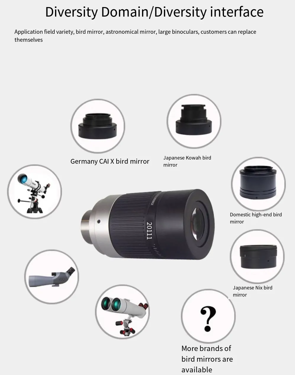 Zoom Eyepiece 8-20mm Planar APO detail photo 3